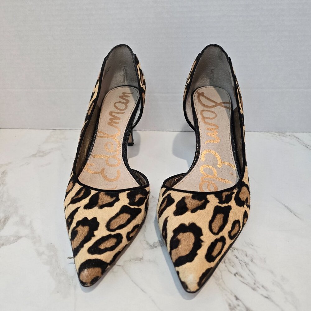 Sam Edelman Leopard Print Heels - Picture 5 of 5